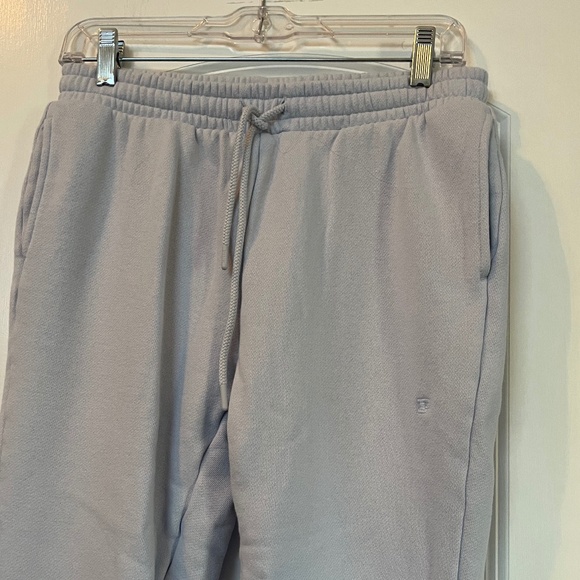 Victoria’s Secret Pink IVY Fleece Split-Hem Flare Sweatpants- Hydrangea Blue - S - Picture 7 of 11